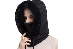 Winter Balaclava Ski Mask for Men Women, Cold Weather Windproof Fleece Face Mask for Outdoor Sports