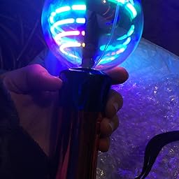 flashing panda meteor storm led changing pattern spinner wand