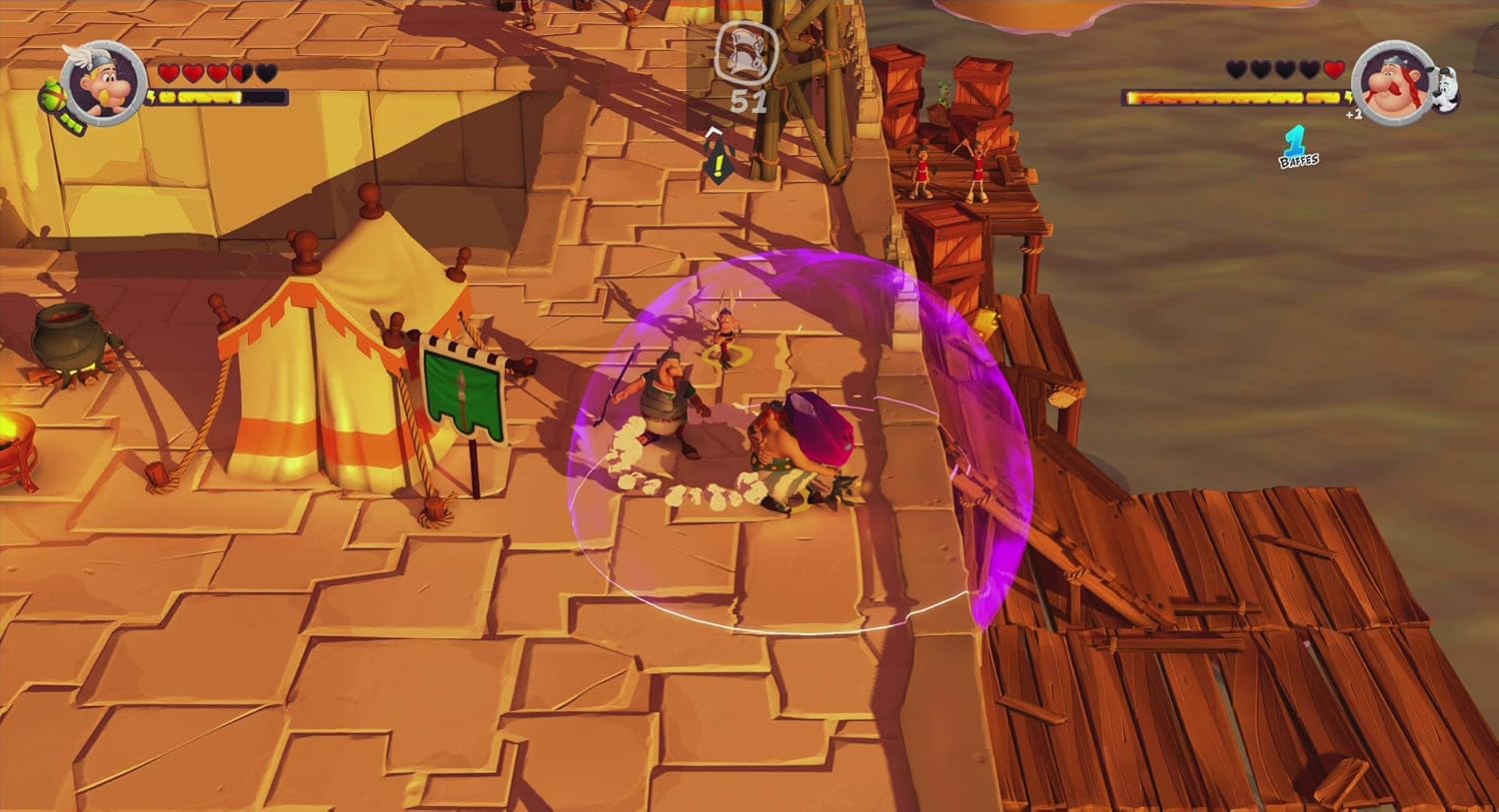 asterix & obelix xxl 3 the crystal menhir nintendo switch