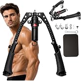 Twister Arm Trainer, 22-440 lbs Hydraulic, Forearm Wrist Exerciser | Adjustable Resistance, Compact Hand Grip Strengthener for Office Workers, Gym and Home Use