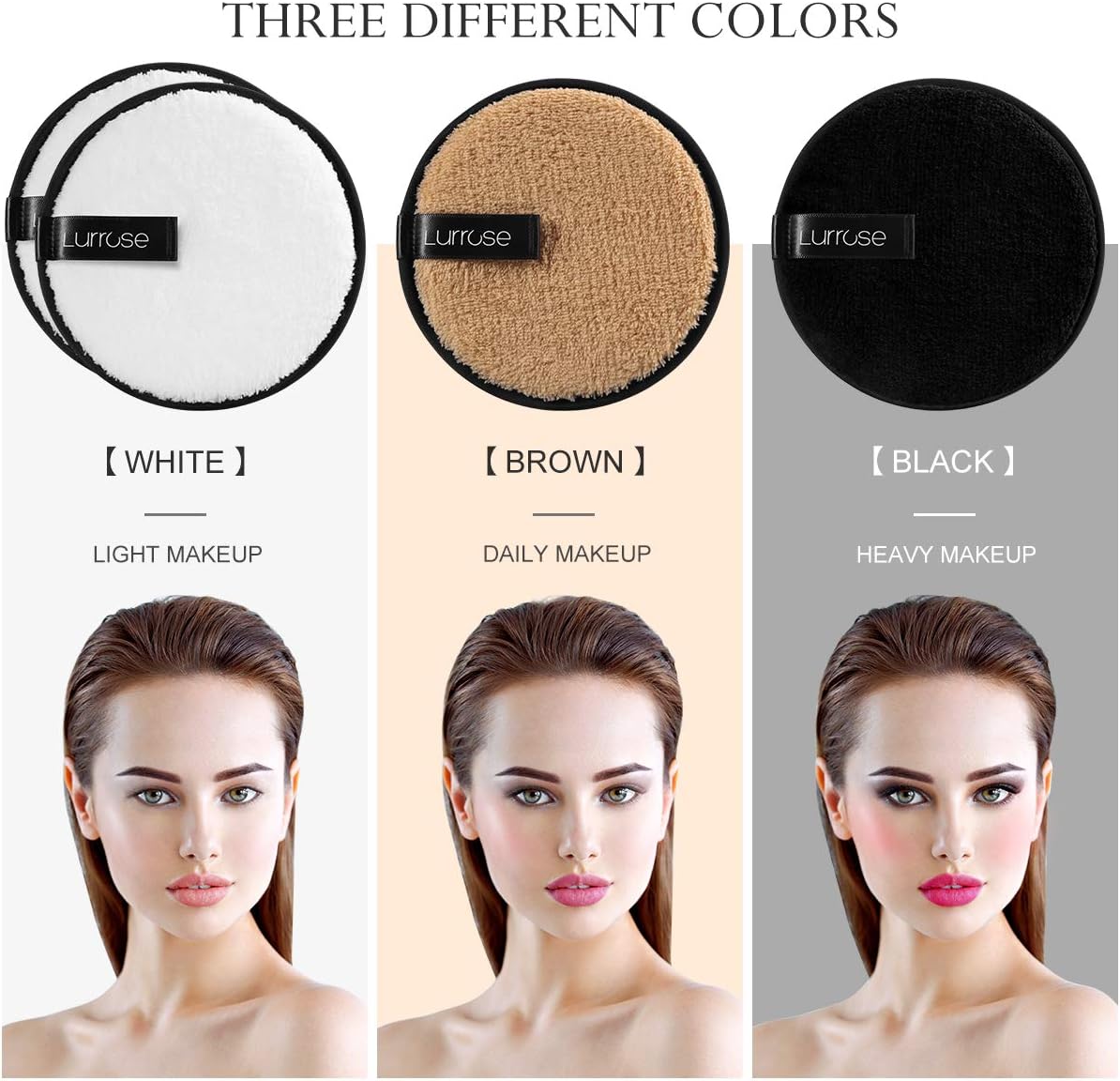 lurrose makeup remover pads