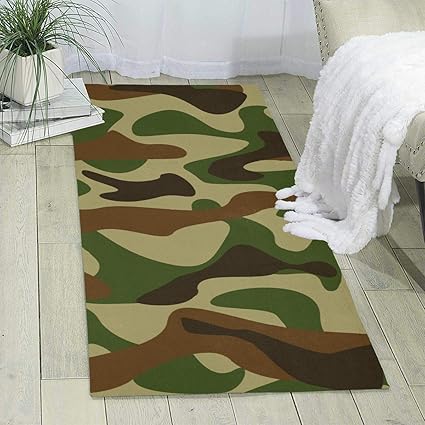 Amazon Com Ap Roon Green Camouflage Area Rug Stylish Living