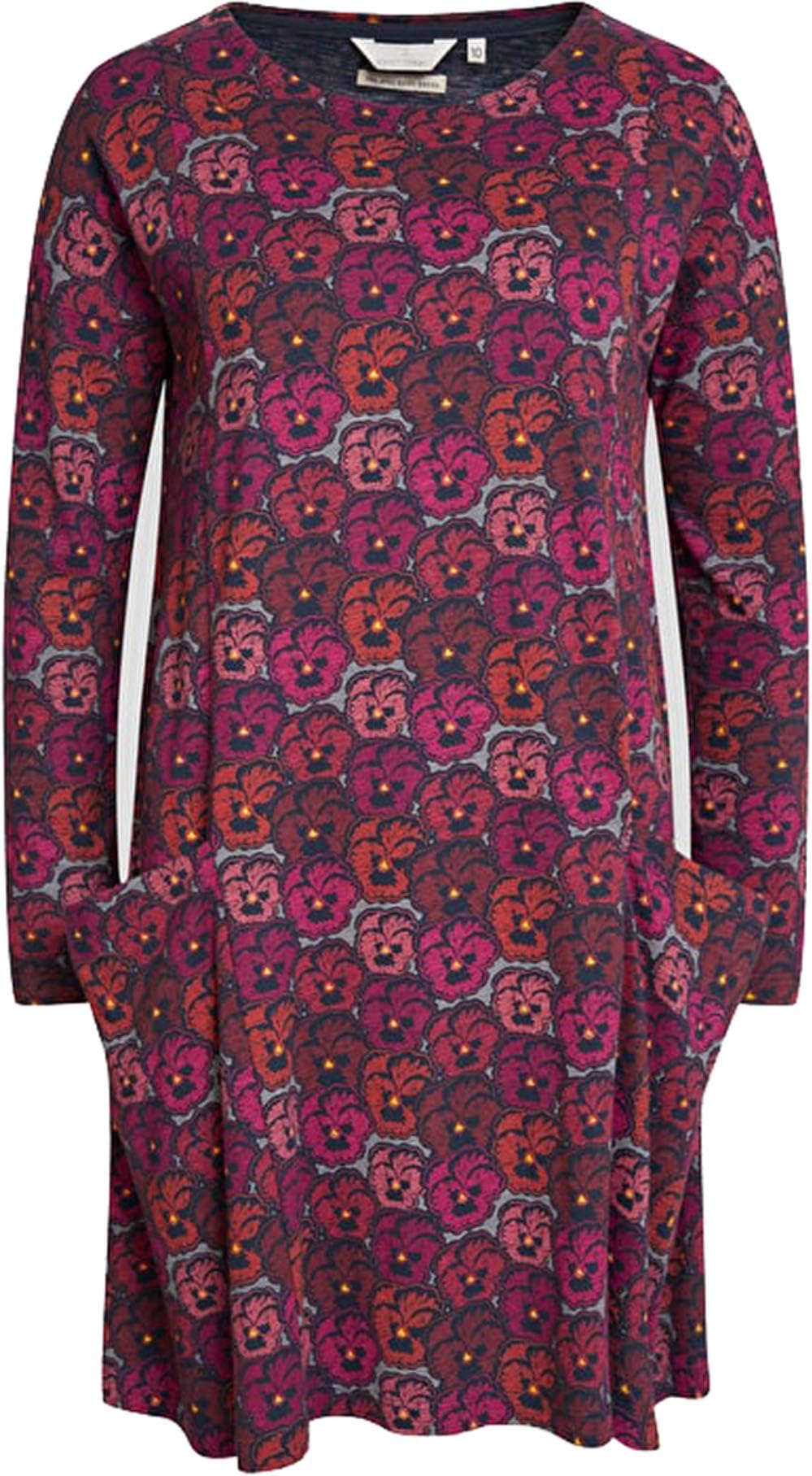 Seasalt Mill Pool Dress - Pop Pansy Stormcloud