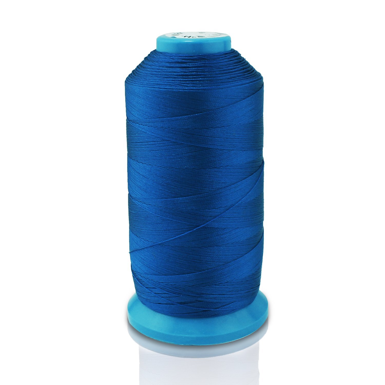 AusseL Bonded Nylon Sewing Thread 1500 Yard Size T70#69 for the Upholstery, Outdoor Market, Drapery, Beading, Luggage, Purses (Dark Blue)