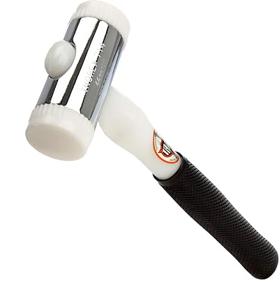 Thor 714 Nylon Hammer 2 Lb Thorex Metal Head Screw-in Nylon Faces