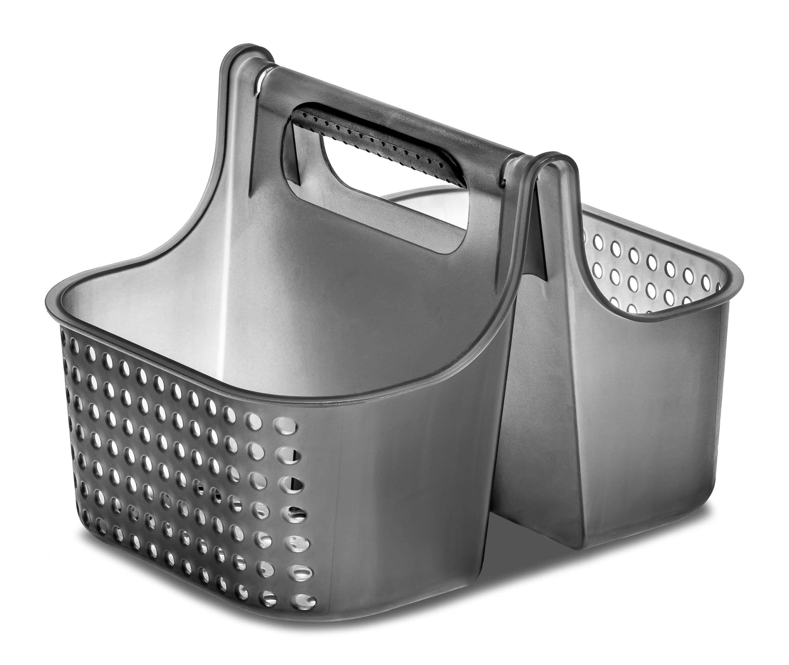madesmart Tote-CARBON COLLECTION Ventilation Holes, Soft-Grip Handle & BPA-Free, Small