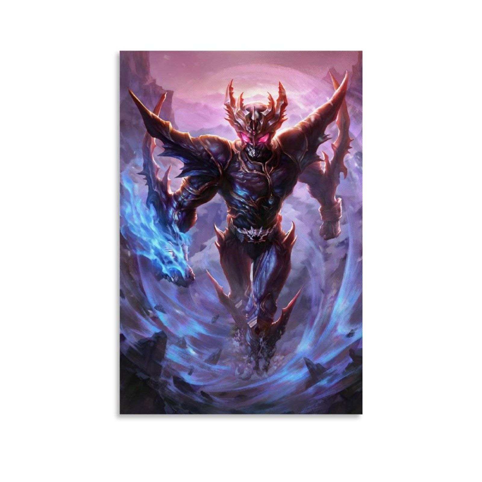 WETWET Kamen Rider Kuuga Ultimate Form Anime Canvas Art Poster and Wall Art Picture Print Modern Fam