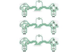 3 Pcs Conductive Film Replacement Keyboard Repair Pads Compatible with PS4 Controller JD-M-001 JD-M-010 JD-M-011