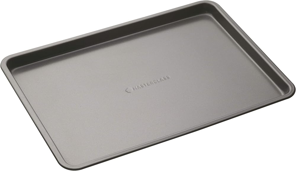 MasterClass Baking Tray Non-Stick Oven Tray 35x25x2cm Grey