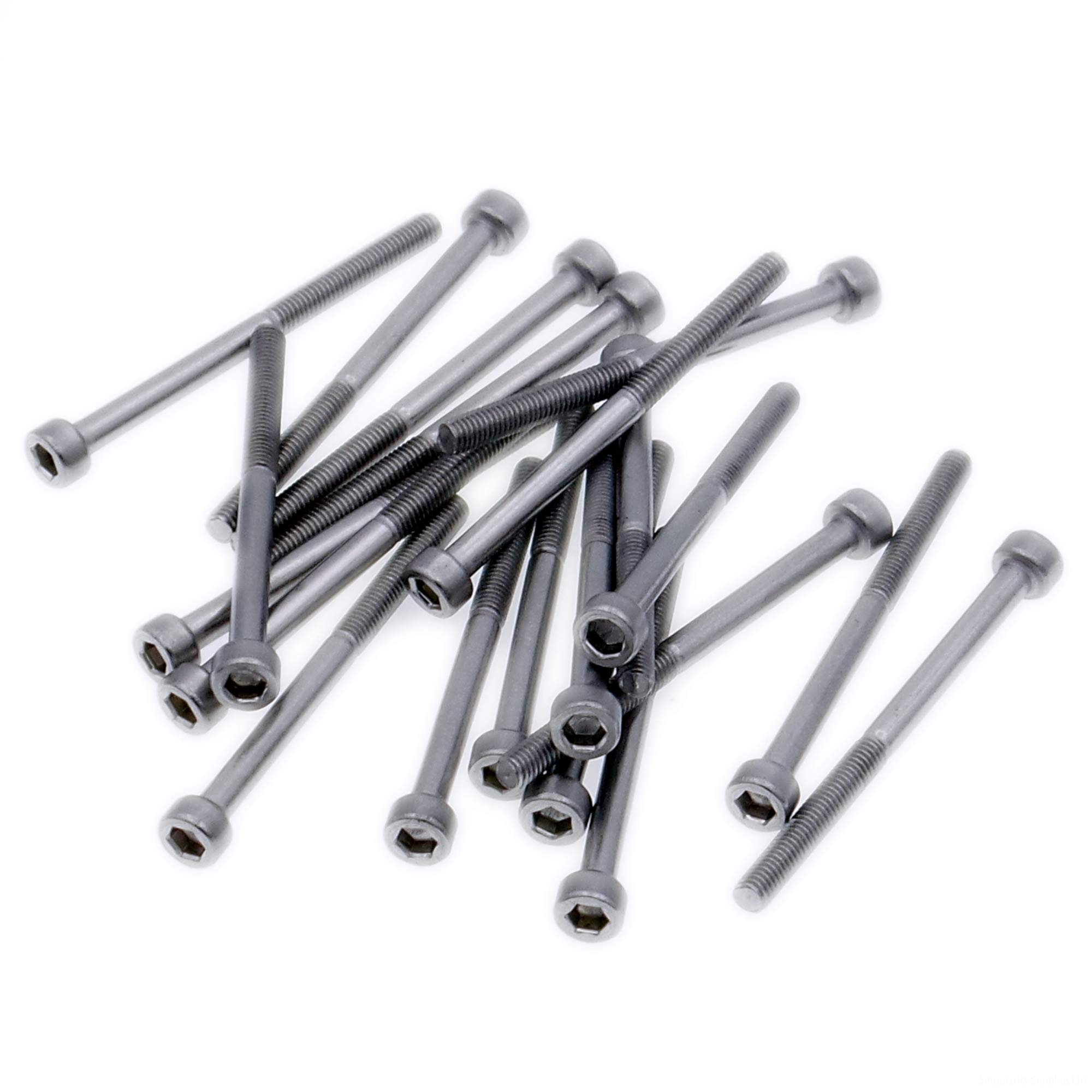 M2 (2mm x 3mm) Hex Socket Cap Screw (Bolt) - Stainless Steel (A2) (Pack of 20)