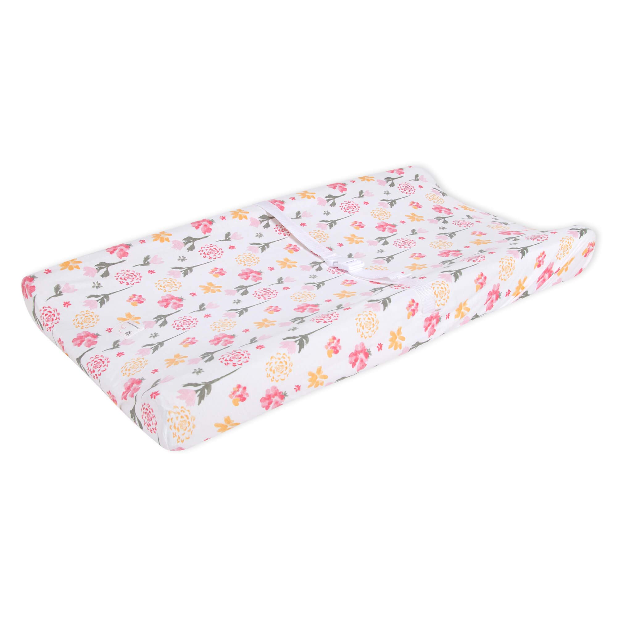 Burt's Bees Baby - Changing Pad Cover, 100% Organic Jersey Cotton Changing Pad Liner for Standard 16 x 32 Inch Changing Mats