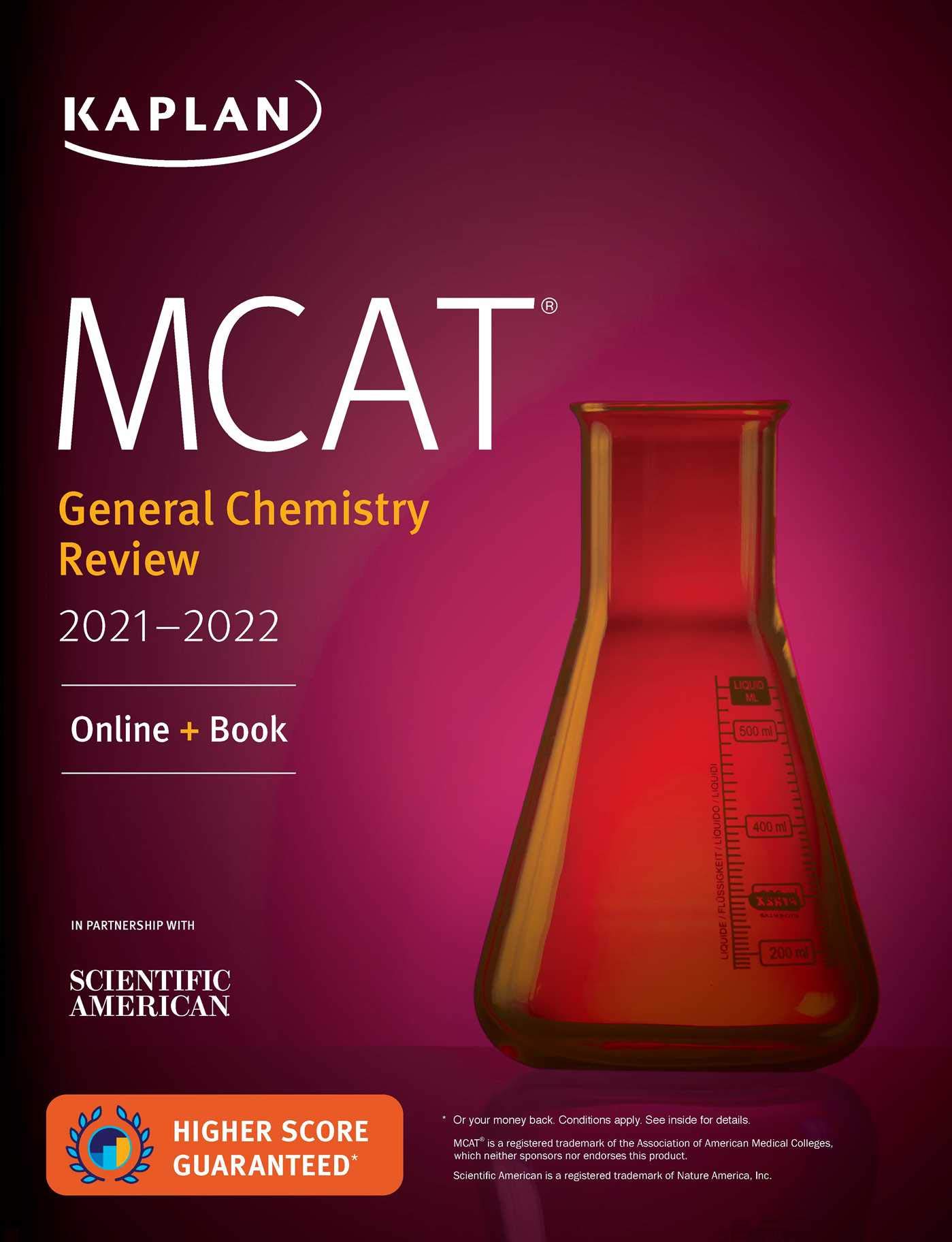 MCAT General Chemistry Review 2021-2022: Online + Book (Kaplan Test Prep)