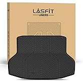 LASFIT Trunk Mat for Honda Civic Sedan 2016-2021, All Weather TPE Custom Fit Trunk Liner Trunk Tray Cargo Mat Cargo Liner Cargo Tray (Not for Hatchback/Coupe)