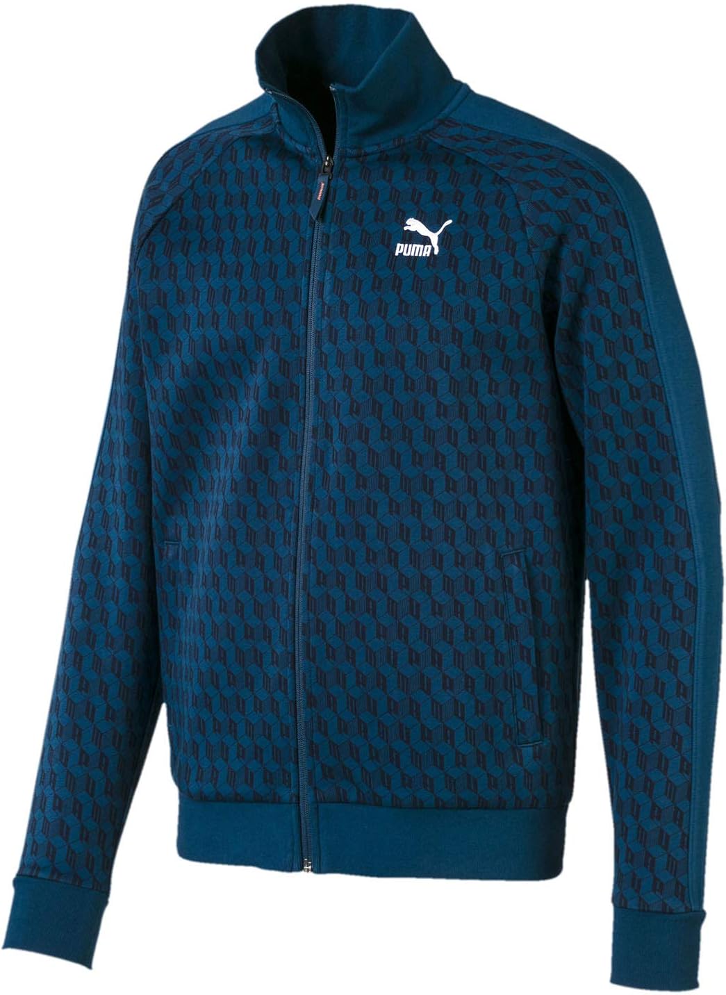 PUMA mens Luxe Track Jacket All Over Print Amazon.ca Clothing