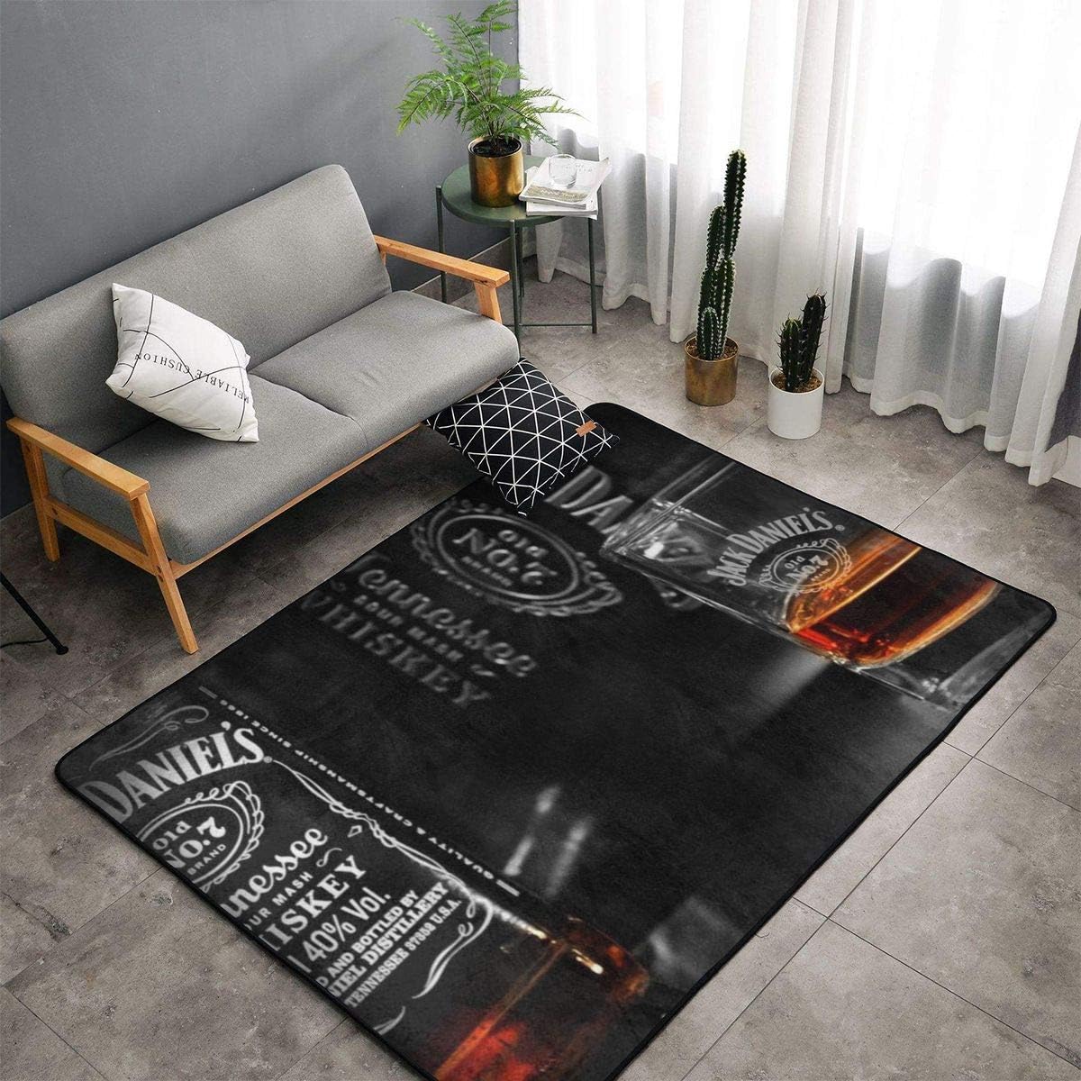 Jack Da_Niels Door Mats 60x39 Inches Bedroom Living Room Home Decor Soft Carpets Non-Slip Area Rugs