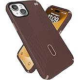 Speck iPhone 15 Plus Case - ClickLock No-Slip Interlock, MagSafe, Drop Protection Grip - for iPhone 15 Plus & iPhone 14 Plus - 6.7 Inch Phone Case - Presidio2 Grip New Planet/Clay Tan/Warm Sand