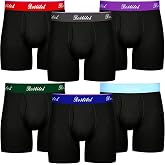 ROSTITCH Men's underwear Cotton Boxer Briefs Multipack