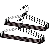 22" Bedspread Drapery Blanket Tablecloth Hangers, Dry Cleaner Hangers, Made of Solid Beech Wood and Metal, 10pcs Heavy Duty Hanger for Blankets, Table Cloths and Closet Storage