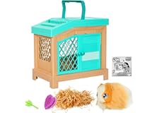 Little Live Pets - Mama Surprise | Soft, Interactive Mama Guinea Pig and her Hutch, and her 3 Surprise Babies. 20+ Sounds & R