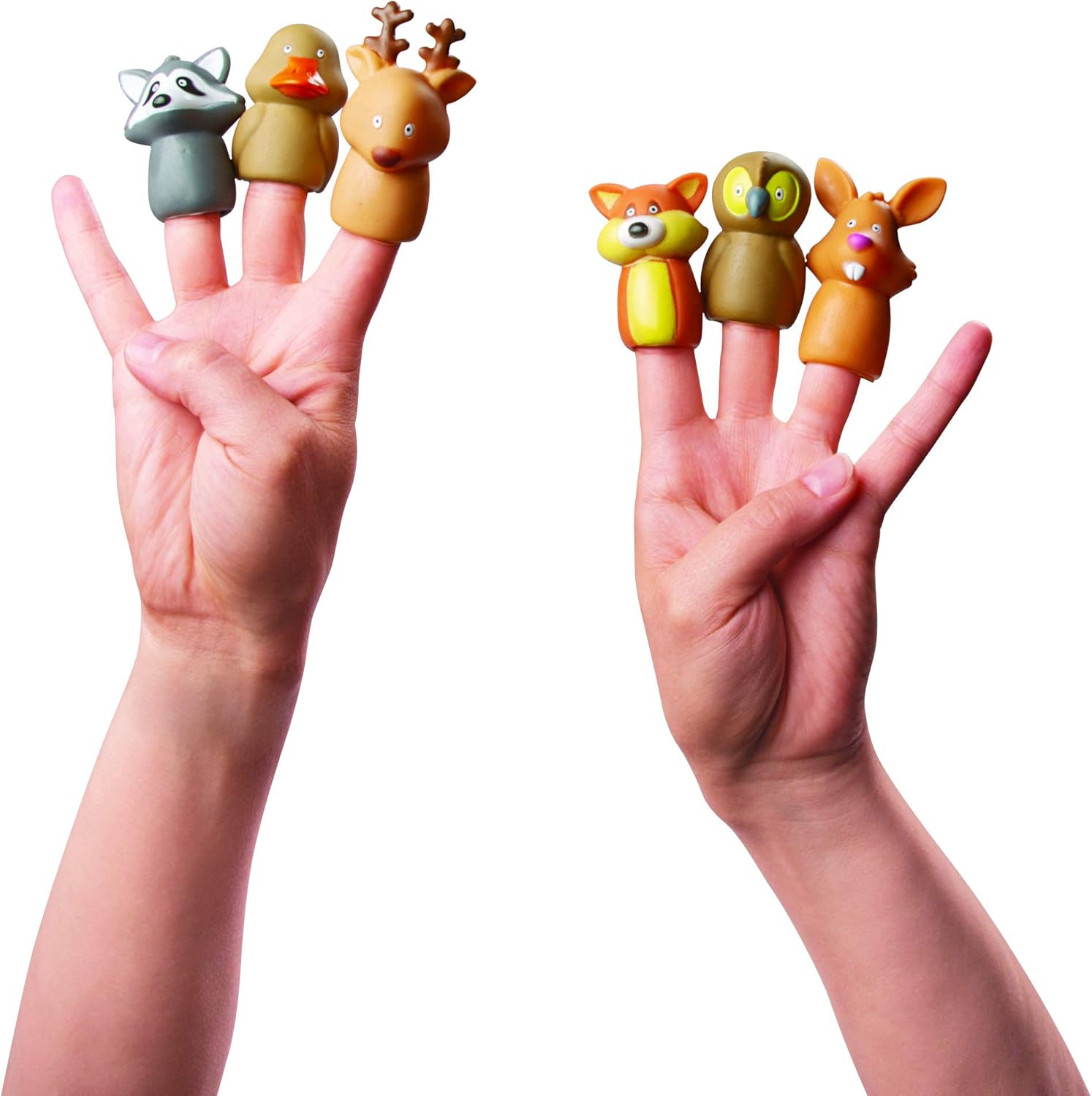 woodland animal puppets