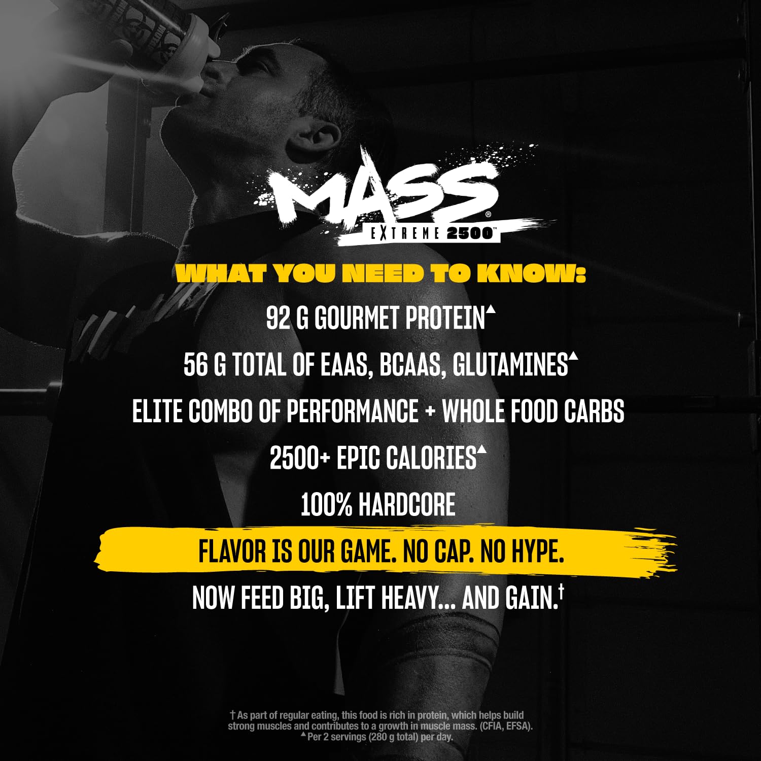 Mutant Mass Extreme Gainer – Whey Protein Powder – Build Muscle Size and Strength – High Density Clean Calories (Triple Chocolate, 6 lbs)