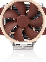 Noctua NH-U14S DX-4677 CPU Cooler Intel Xeon LGA4677 140mm Brown view 2