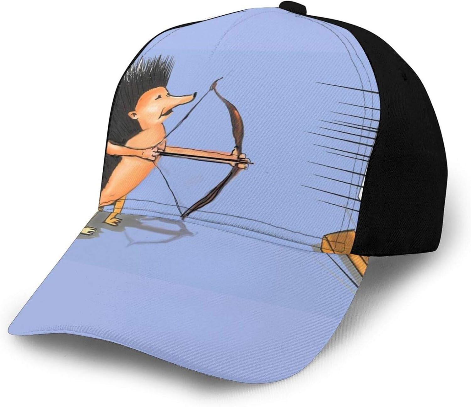 Hedgehog Archery Hats Men Women Adjustable Baseball Cap