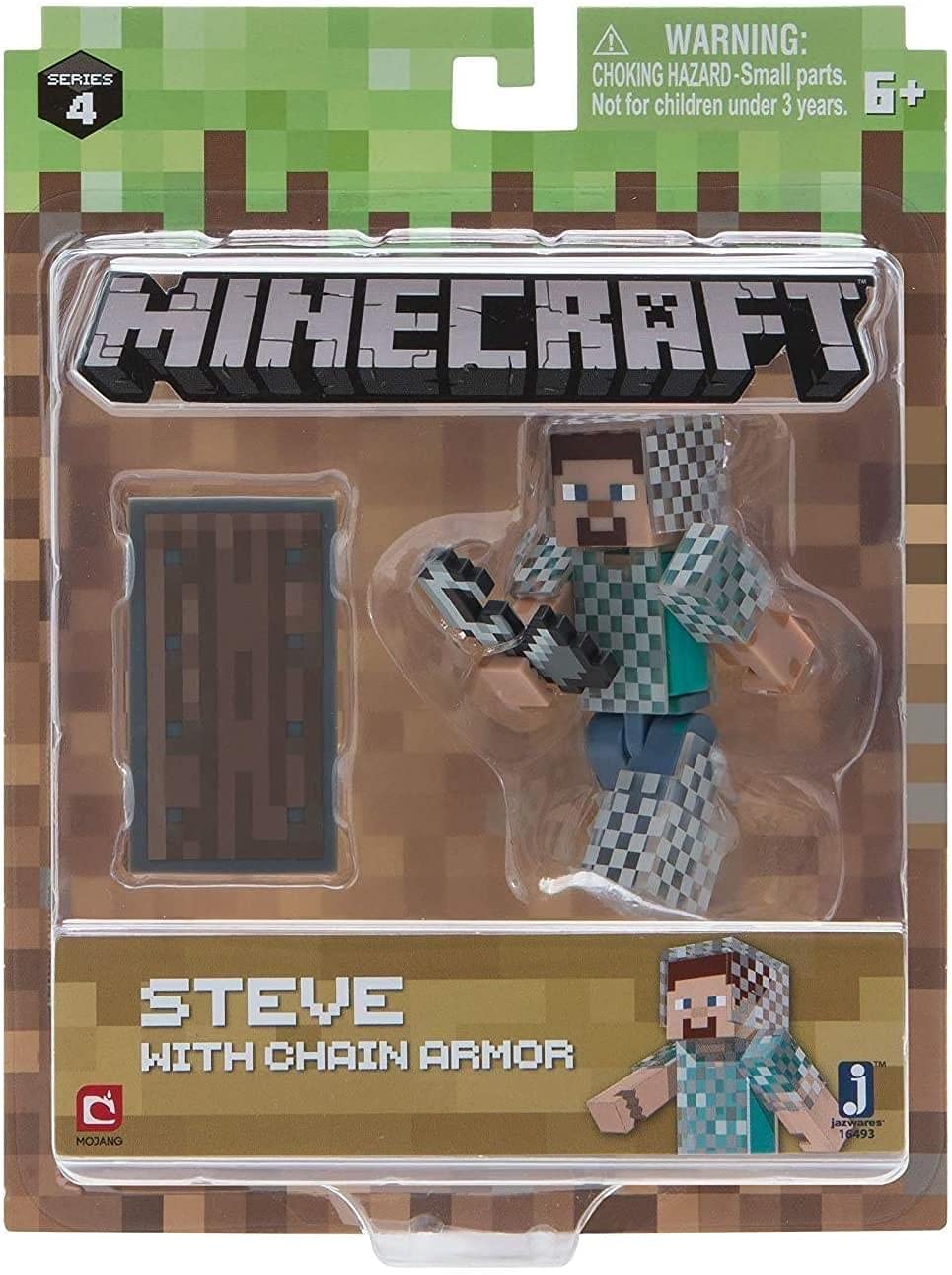 Minecraft 16492 Steve in Chain Armour Figure