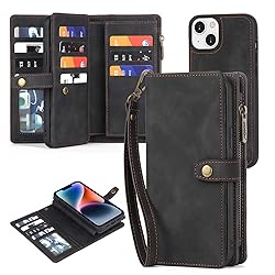 TwoHead for iPhone 14 Plus Wallet Case with Card