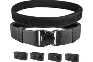 ZGJINLONG duty belt 2" Police Tactical Utility Belt Security Law Enforcement Belts