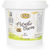 Alkis Pistachio Cream, Bulk Pistachio Cream for Dubai Chocolate Bar, 2.2 lb. (1 kg)