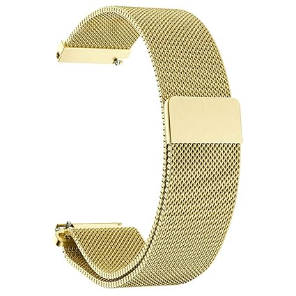 4 Farben für Schnellverschlussband Armband Milanese Armband mit Magnetverschluss 14/16/18/20/22/23/24mm