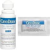 CryoDerm Combo Package Cold Therapy 3 oz Roll-On &amp; 12 Packets