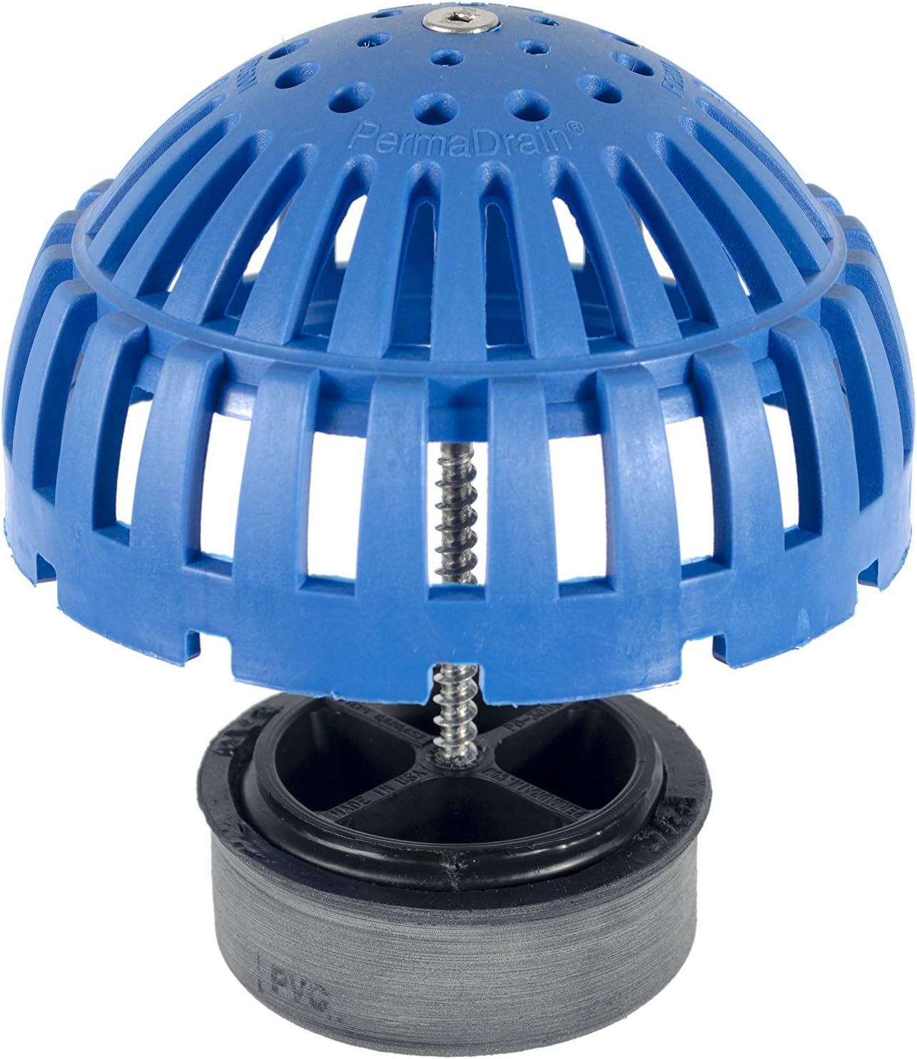 4 Inch PermaDrain Locking Dome Strainer Kit. Fits Zurn, Oatey, Wade, Josam, and Other Drain Brands