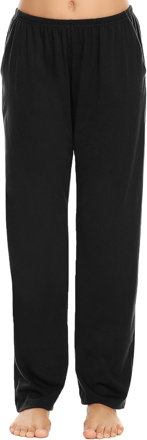 Ekouaer Pajama Pants Women’s Casual Lounge Pants Soft Cotton Sleepwear Pj Bottoms S-XXL at  Women’s Clothing store