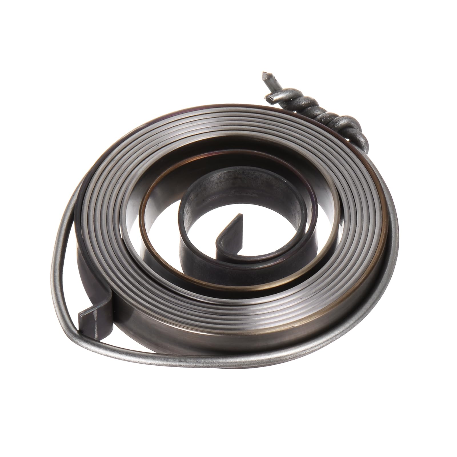 sourcing map Drill Press Return Spring, Quill Spring Feed Return Coil Spring Assembly, 6Ft Long, 66 x 12 x 1.2mm