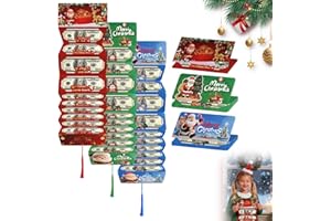 2026 New Mix Colors 3Pcs Christmas Cash Gift Envelopes Christmas Money or Gift Card Holder with 10 Slots Xmas for Men Women G