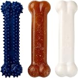 Nylabone Puppy Starter Kit 3 Pack Small Teething Chew Bones for Puppies up to view 8