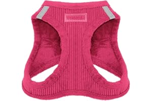 Best Rated Voyager Step-in Harness for Pets with Plush Fleece Lining by Best Pet Supplies - Support Harnesses- Secure Wrap around Closure- Escape Proof Design- Great Pet Lover Gifts (Small, Fuchsia)