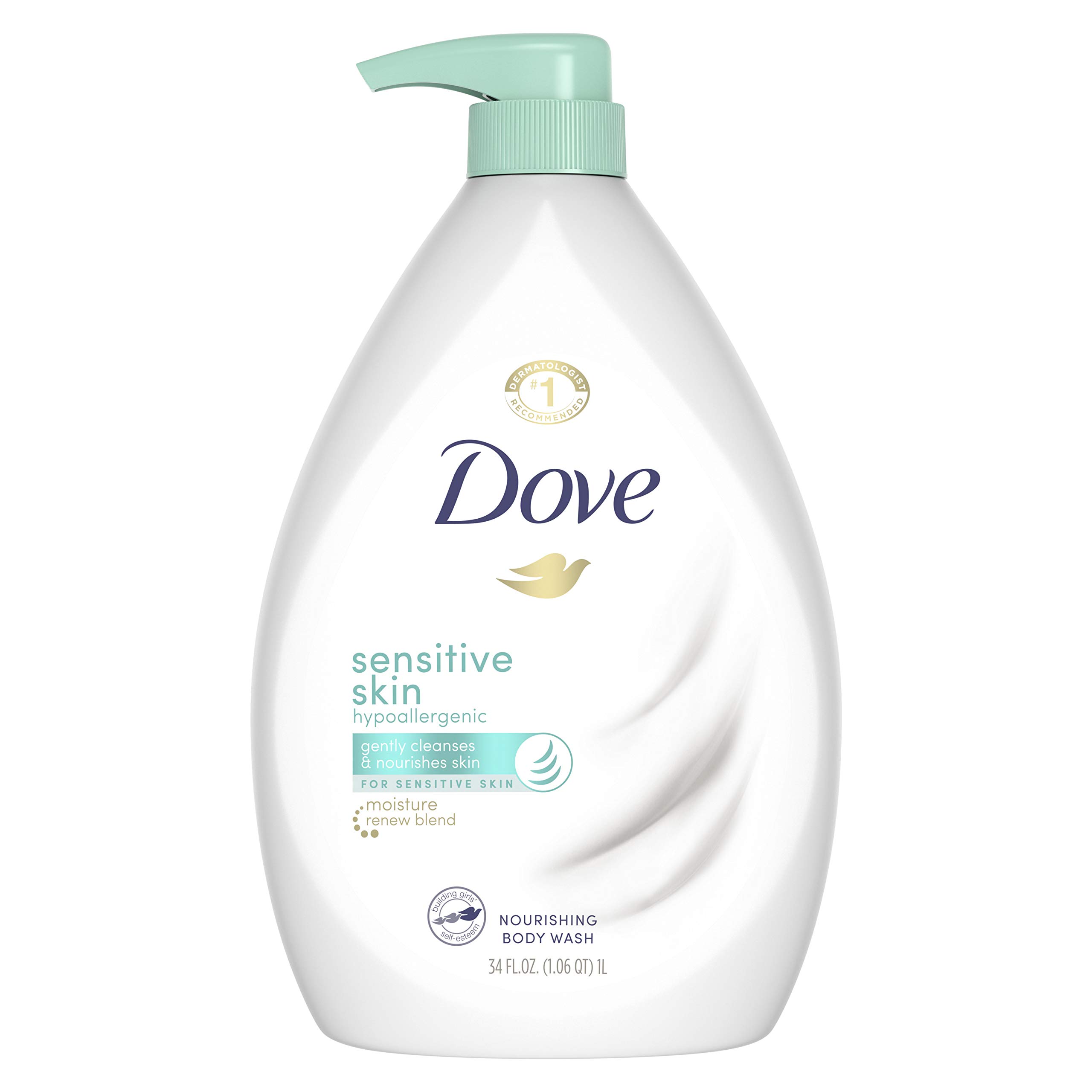 Dove Body Wash for Softer and Smoother Skin Sensitive Skin