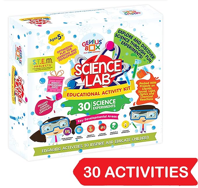 Buy Genius Box Educational Toy for 5+ Year Age Science Lab DIY