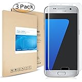 Galaxy S7 de Pantalla, PULESEN&reg; [3-PACK] [actualizaci&oacute;n versi&oacute;n] Protector de pantalla para Samsung Galaxy S7 [borde a borde] y extrema claridad invisible protecci&oacute;n