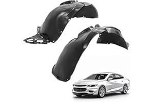 ECOTRIC Front Fender Liner Compatible with 2012-2014 Toyota Camry Replace for 5387606120 5387506120 TO1248160 TO1249160 Pair Inner Wheel Liner Splash