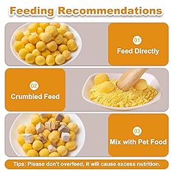 capuca Freeze Dried Quail Egg Yolk Cat & Dog Treats