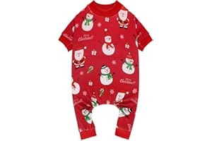 Blaoicni Holiday Dog Pajamas Dog Halloween Christmas Costumes Girl Dog Pajamas Funny Dog Costumes Dog Clothes Dog Outfit Dog Pjs