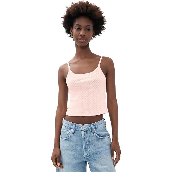 Bella Ladies Wide straps Self - binding on Neck and Armholes Rib