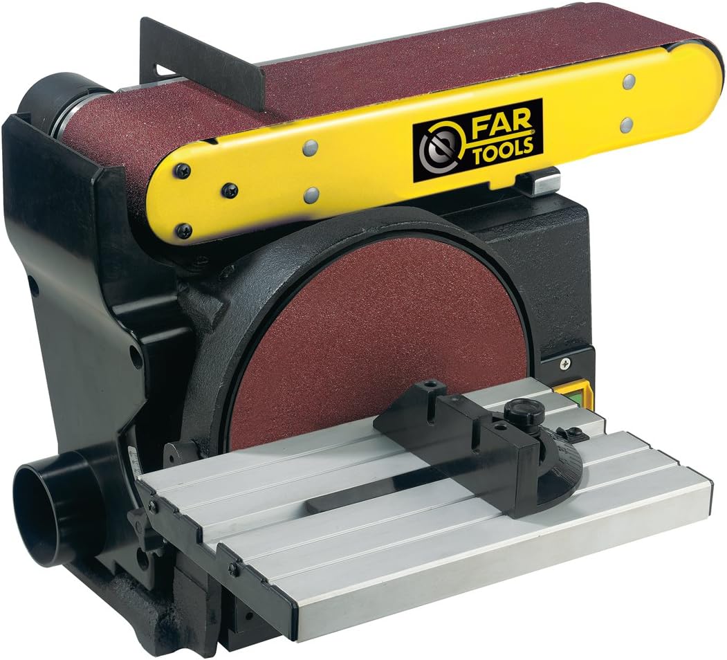 Ponceur Combiné Peugeot EnergySand 200 ASP 550W - Pour Bois Avec Aspiration Et Tables Inclinables