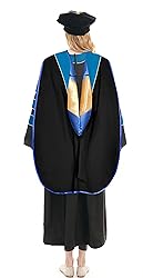 Herrenbek Doctoral Graduation Gown Hood and Tam 8