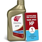 Idemitsu ATF Type HP Transmission Fluid for Subaru &ndash; 1 Quart | For Subaru HP Spec Non-CVT Transmissions | Anti-Wear &amp; Anti-Shudder | ISO &amp; IATF Certified