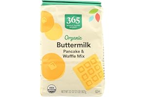 365 by Whole Foods Market, Organic Buttermilk Pancake & Waffle Mix, 32 Ounce